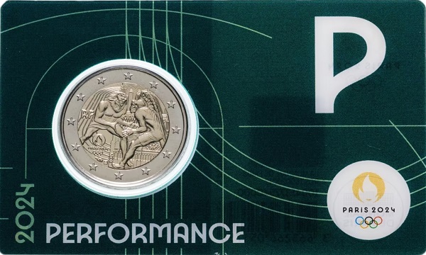 Франция 2 Евро (2024) "A" KM#