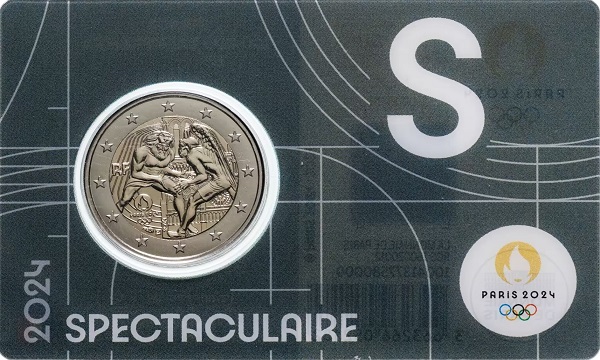 Франция 2 Евро (2024) "E" KM#