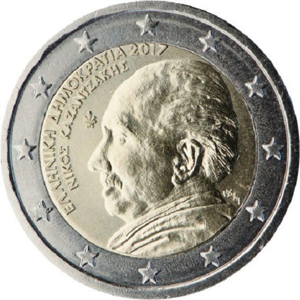 Greece 2 Euro (2017) KM#