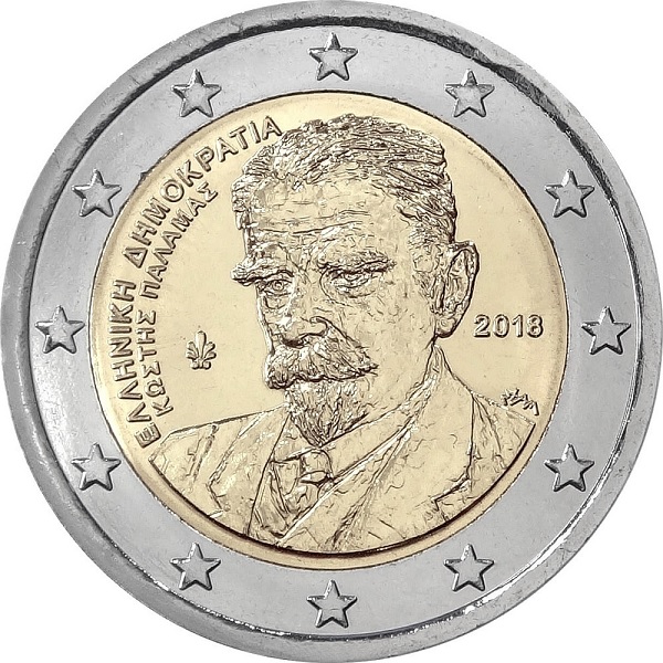 Greece 2 Euro (2018) KM#