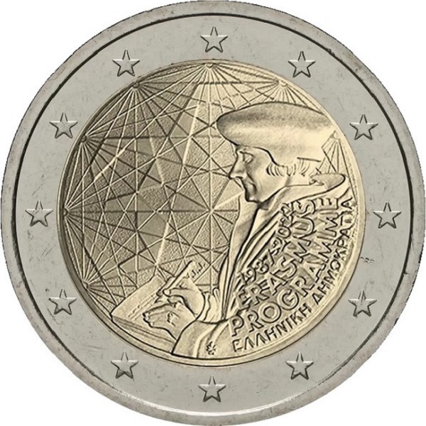 Греция 2 Евро (2022) KM#