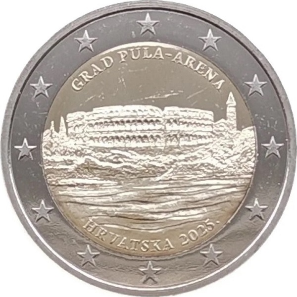 Croatia 2 Euro (2025) KM#