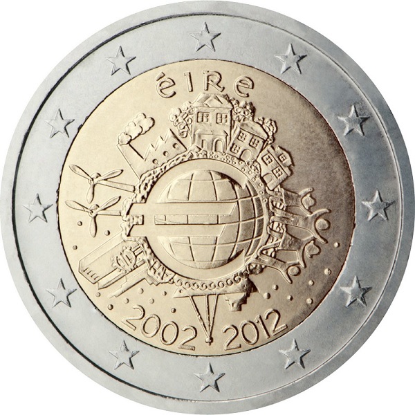 Ирландия 2 Евро (2012) KM# 71