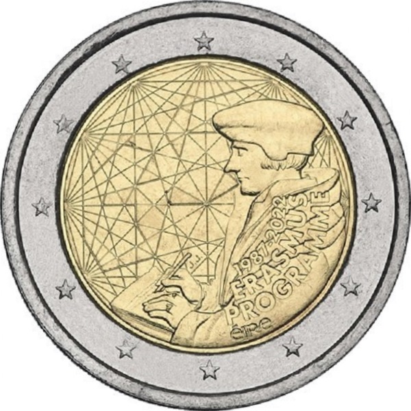 Ирландия 2 Евро (2022) KM#