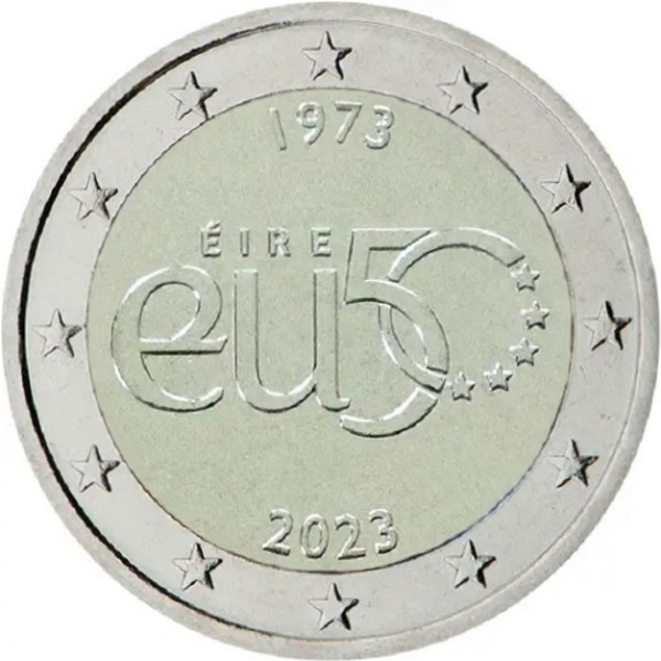 Ирландия 2 Евро (2023) KM#
