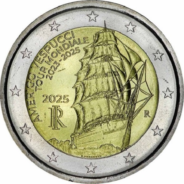 Италия 2 Евро (2025) KM#