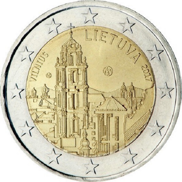 Литва 2 Евро (2017) KM# 228