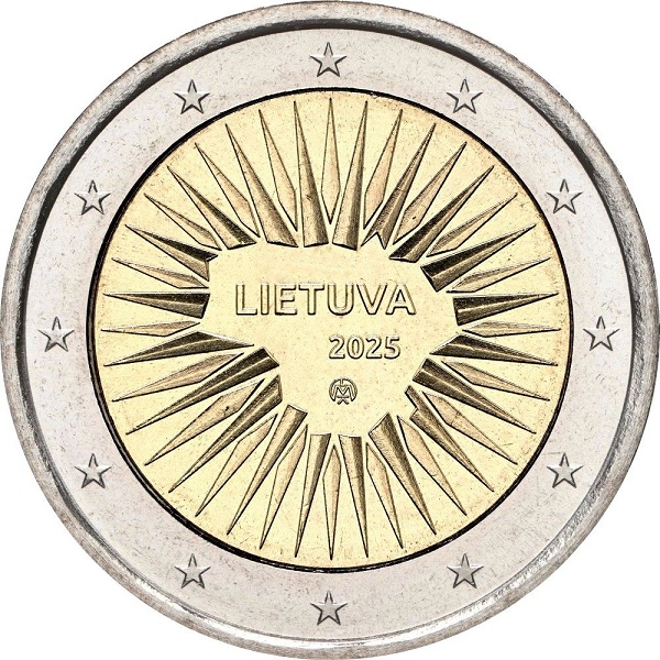 Литва 2 Евро (2025) KM#