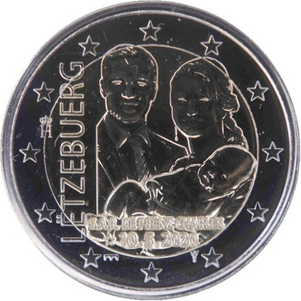 Люксембург 2 Евро (2020) "MSB" KM#