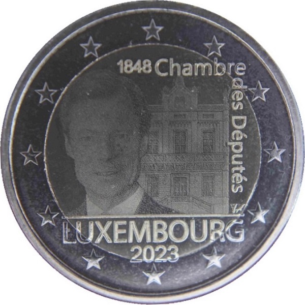Люксембург 2 Евро (2023) "KNM PH" KM#