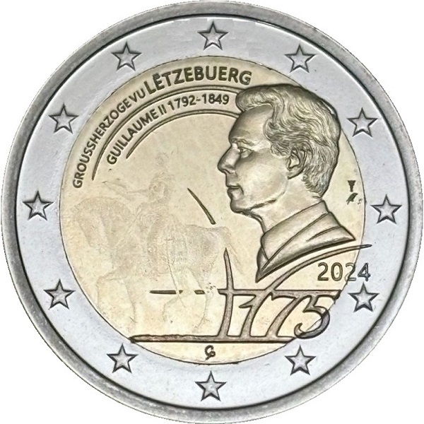Luxembourg 2 Euro (2024) "KNM PH" KM#