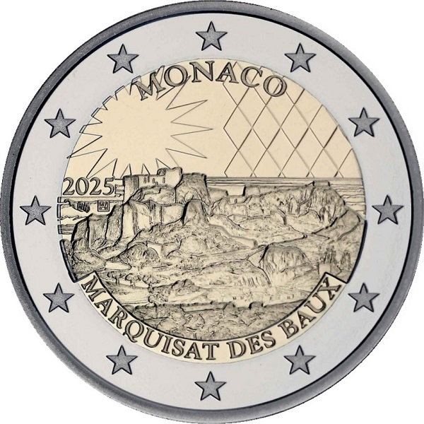 Монако 2 Евро (2025) KM#