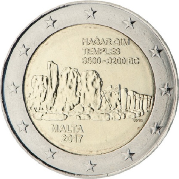 Мальта 2 Евро (2017) KM#