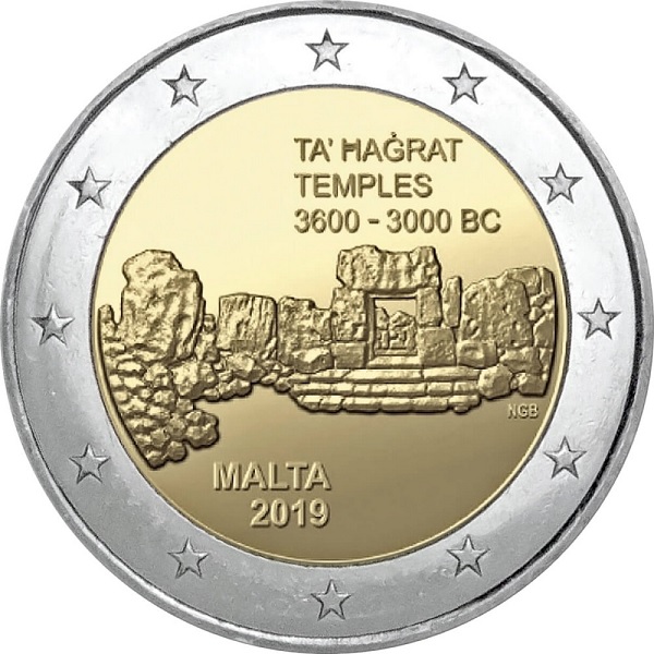 Malta 2 Euro (2019) KM#