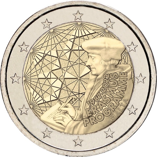 Мальта 2 Евро (2022) KM#