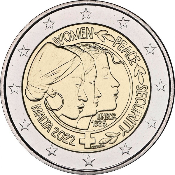 Мальта 2 Евро (2022) KM#