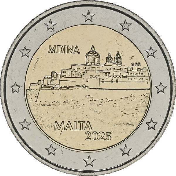 Мальта 2 Евро (2025) KM#