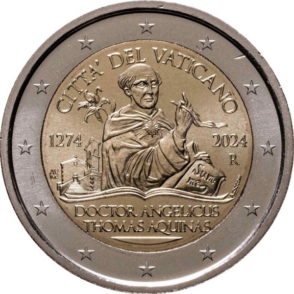 Ватикан 2 Евро (2024) KM#