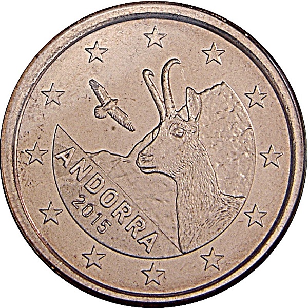 Андорра 2 Евро цент (2015) KM#