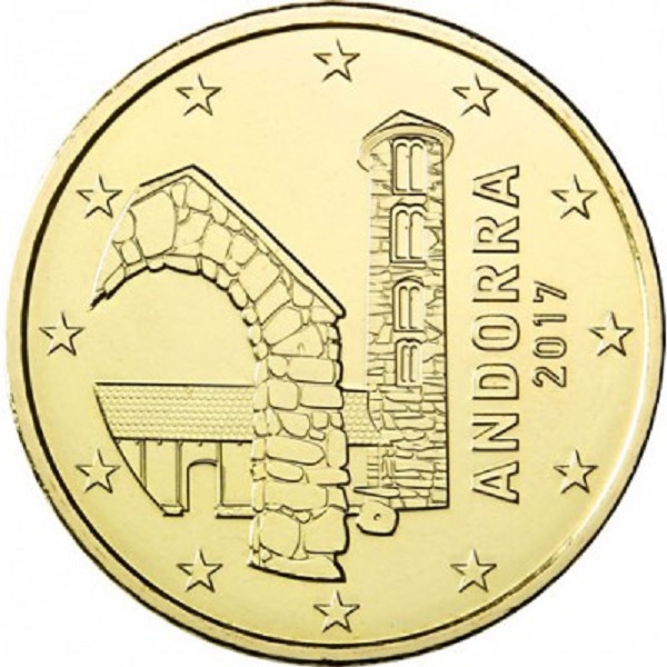 Андорра 50 Евро цент (2017) KM#
