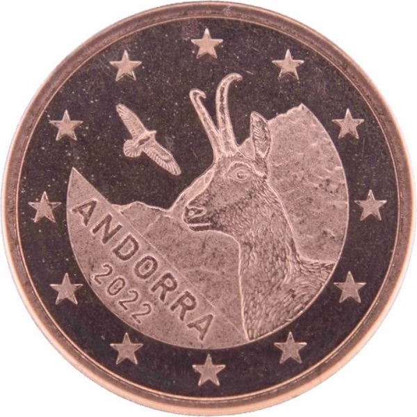 Андорра 2 Евро цент (2022) KM#
