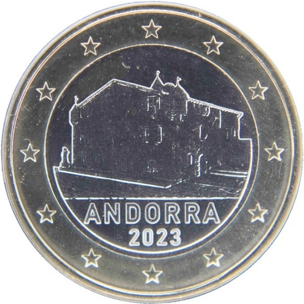 Андорра 1 Евро (2023) KM#