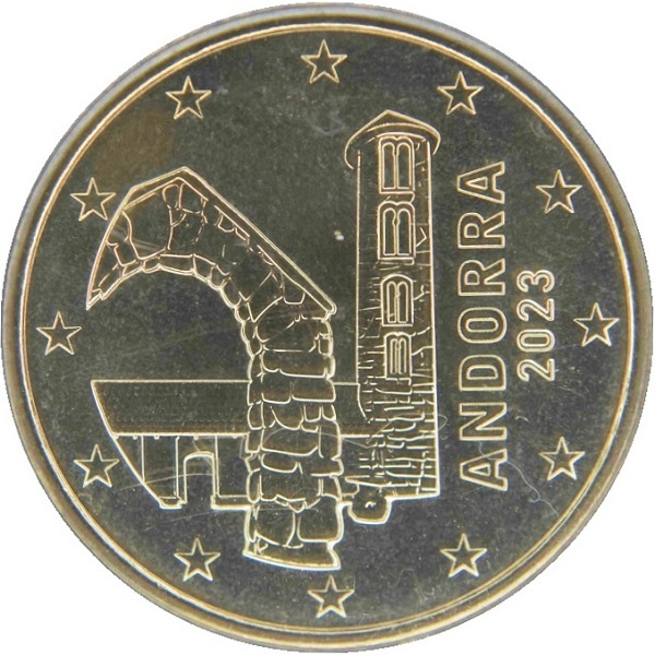 Андорра 50 Евро цент (2023) KM#