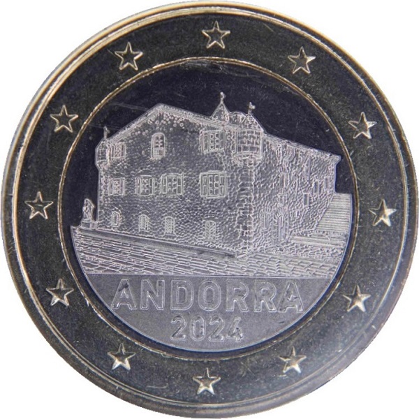 Андорра 1 Евро (2024) KM#