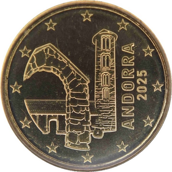 Andorra 10 Eurocent (2025) KM#