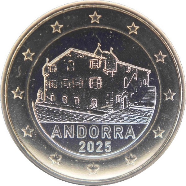 Андорра 1 Евро (2025) KM#
