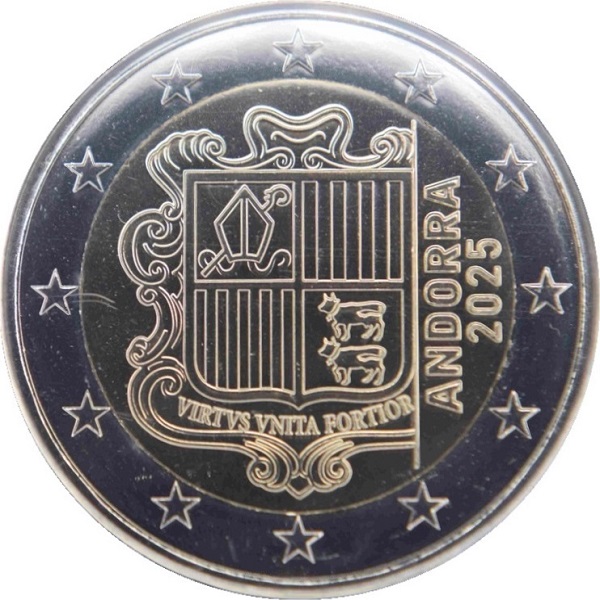 Andorra 2 Euro (2025) KM#