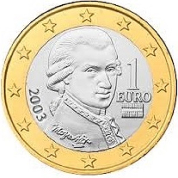 Австрия 1 Евро (2003) KM#