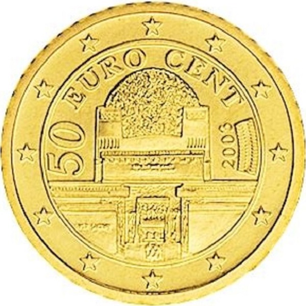 Австрия 50 Евроцент (2003) KM#