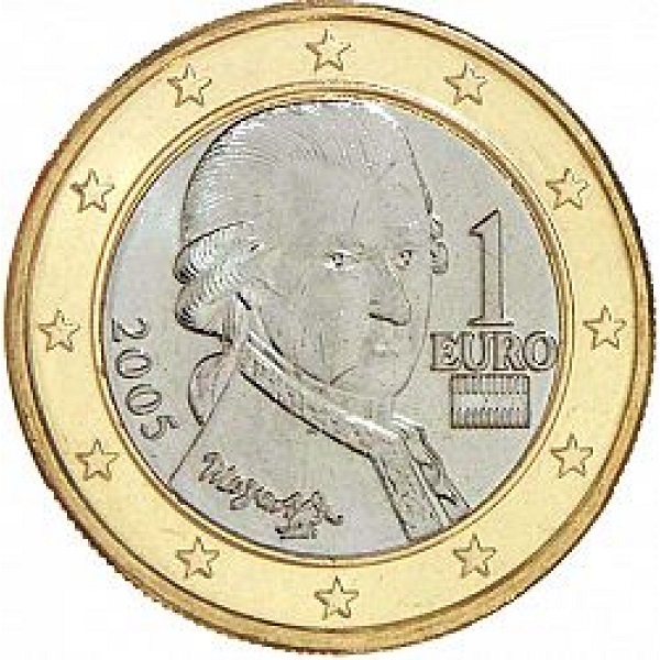 Austria 1 Euro (2005) KM#