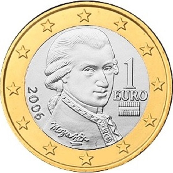 Австрия 1 Евро (2006) KM#