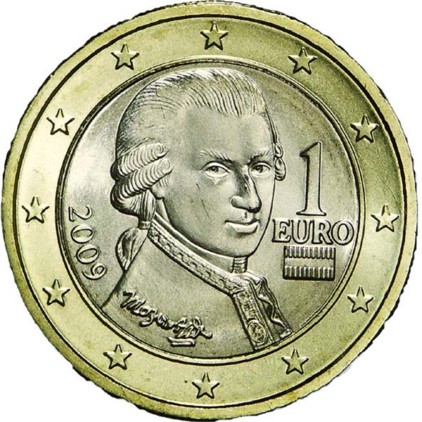 Австрия 1 Евро (2009) KM#