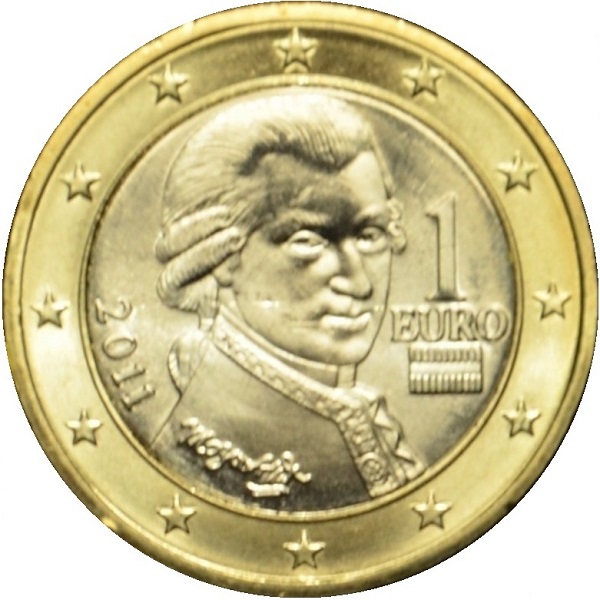 Австрия 1 Евро (2011) KM#
