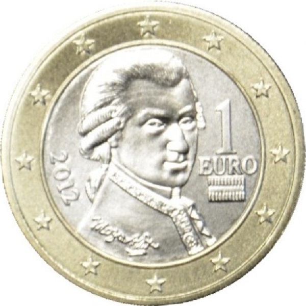 Австрия 1 Евро (2012) KM#