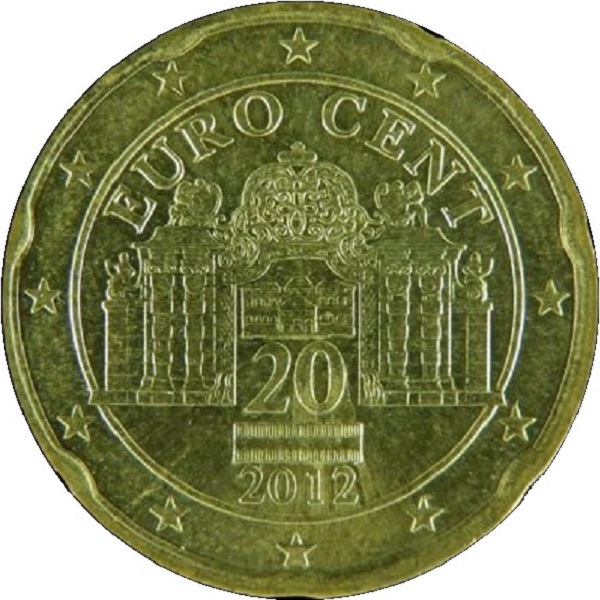 Австрия 20 Евро цент (2012) KM#