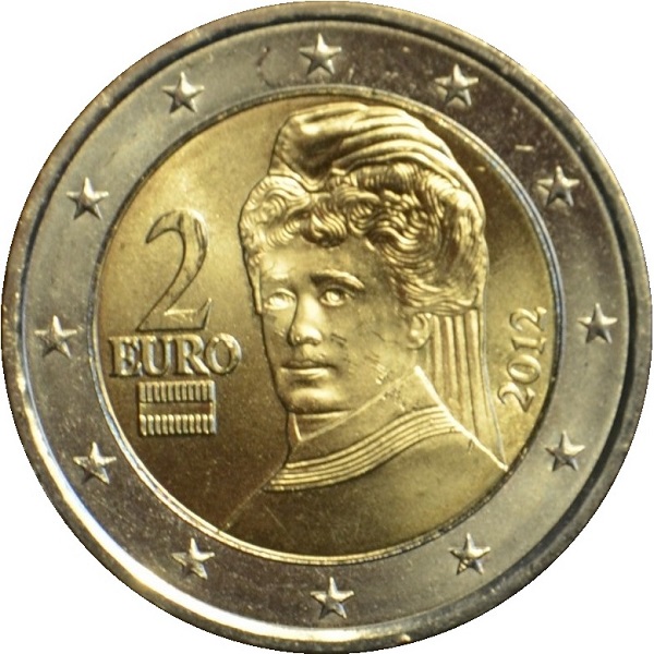 Австрия 2 Евро (2012) KM#