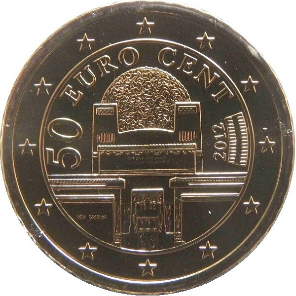 Австрия 50 Евро цент (2012) KM#