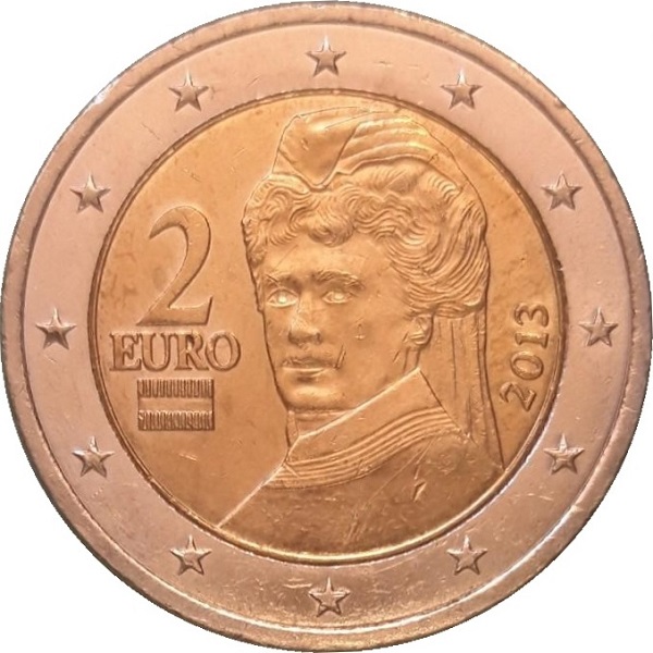 Австрия 2 Евро (2013) KM#