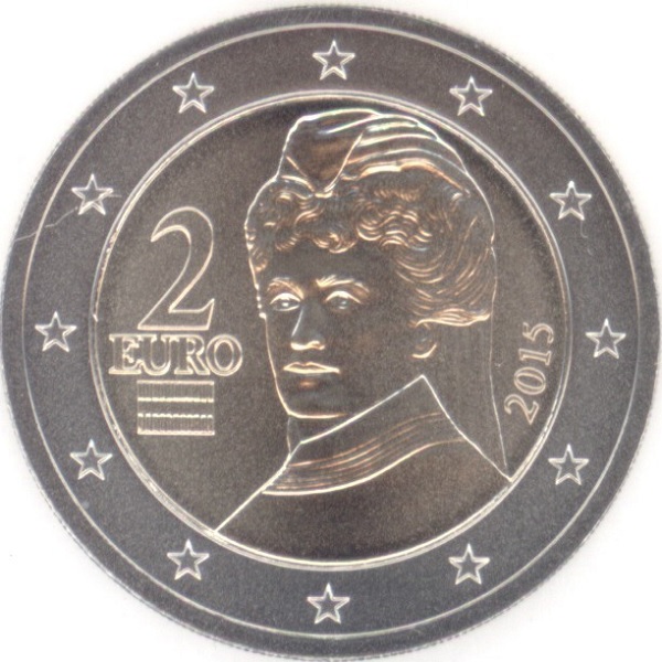 Austria 2 Euro (2015) KM#