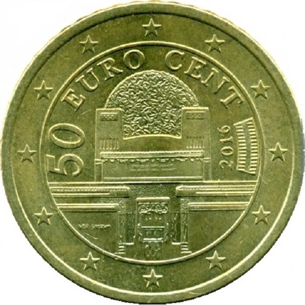 Австрия 50 Евро цент (2016) KM#