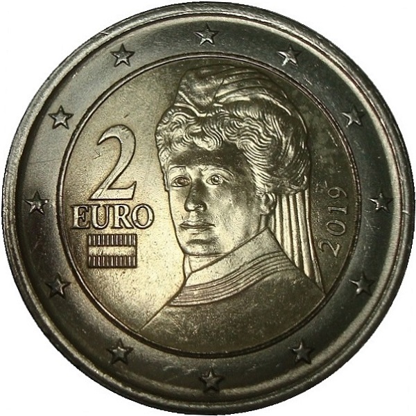 Австрия 2 Евро (2019) KM#