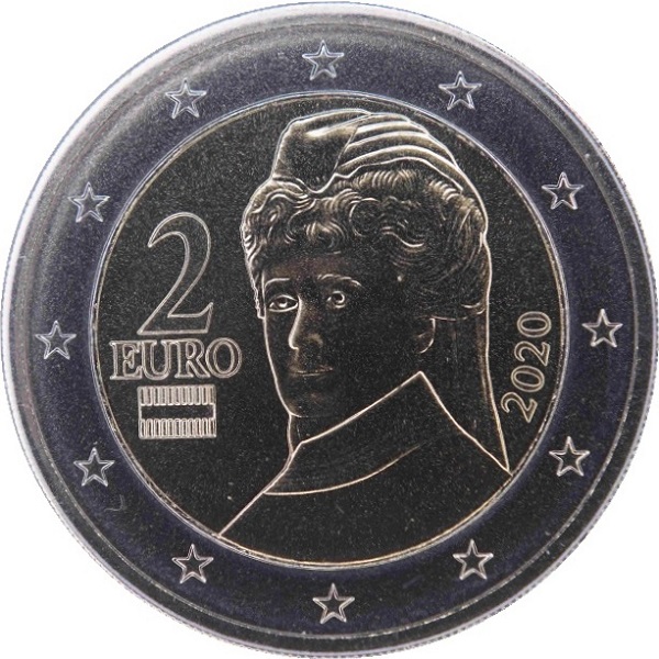 Австрия 2 Евро (2020) KM#
