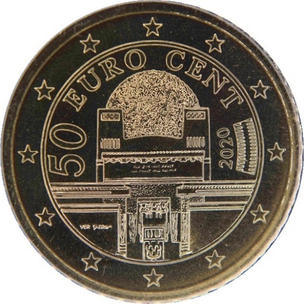 Австрия 50 Евро цент (2020) KM#