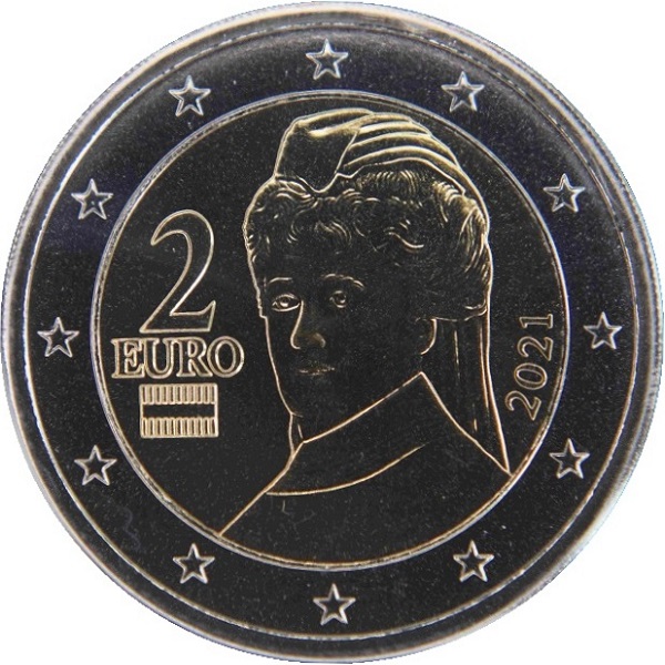 Austria 2 Euro (2021) KM#