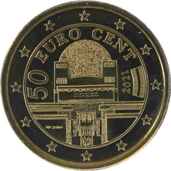 Австрия 50 Евро цент (2021) KM#