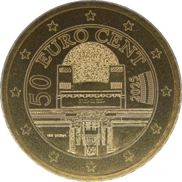 Австрия 50 Евро цент (2025) KM#